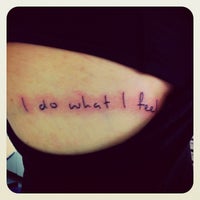 Photo taken at Joker Tattoo by Juliana R. on 5/18/2012