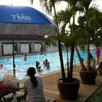Photo taken at Swiming Pool @ Sammakorn by Supet K. on 3/28/2012