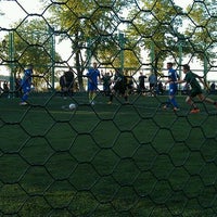 Photo taken at футбольное поле &amp;quot;Мяснофф&amp;quot; by Stanley E. on 5/5/2012