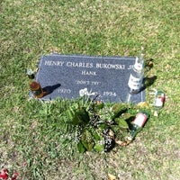 Photo taken at H. Charles Bukowski&amp;#39;s Grave by Scott R. on 7/6/2012