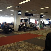 Photo taken at Gate F13 by Grant R. on 2/22/2012