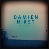 Photo taken at Damien Hirst @ Tate Modern by Mark N. on 4/8/2012