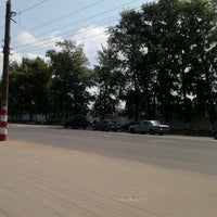 Photo taken at Остановка &amp;quot;Московское шоссе&amp;quot; by Marina R. on 7/5/2012