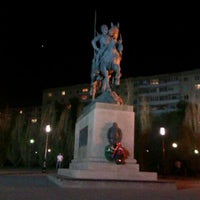 Photo taken at Памятник «Оренбургскому Казачеству» by Archie A. on 4/27/2012