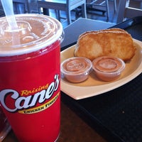 Photo taken at Raising Cane&#39;s Chicken Fingers by Joshua C. on 3/4/2012