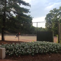 Photo taken at N Street Tennis Courts by Pham H. on 6/6/2012