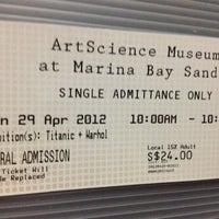Photo taken at Titanic: The Artifact Exhibition by Garrett on 4/29/2012