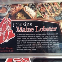 Photo taken at Cousins Maine Lobster Truck by Offalo O. on 8/2/2012