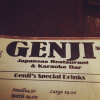 Photo taken at Genji Japanese Restaurant &amp;amp; Karaoke Bar by Quentin S. on 8/17/2012