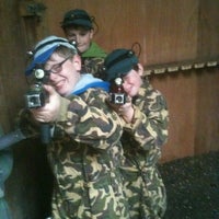 Photo taken at Mayhem Paintball by Sus L. on 4/9/2012