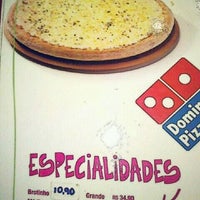 Photo taken at Domino&#39;s Pizza by Thiago Q. on 5/19/2012