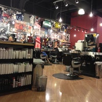 Photo taken at Floyd&amp;#39;s Barbershop - Sunset Valley by Zachary S. on 4/7/2012