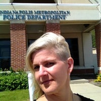 Photo taken at Indianapolis Metropolitan Police Department Southeast District by Sandra J. on 4/24/2012