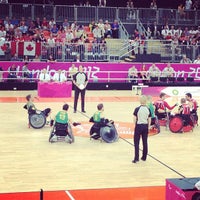 Photo taken at London 2012 Basketball Arena by Carl P. on 9/9/2012