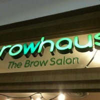 Photo taken at Browhaus by Grace C. on 5/29/2012