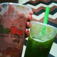 Photo taken at Tea One - Bubble Tea by Lukáš T. on 9/9/2012