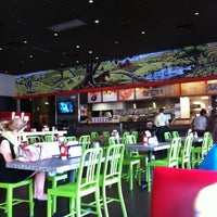 Photo taken at CG Burgers-Merrick by Natasha R. on 7/11/2012