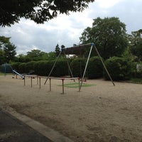 Photo taken at 王仁公園 by けーぞ on 8/30/2012