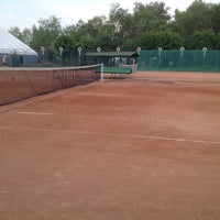 Photo taken at Теннисный Корт by S E. on 7/3/2012