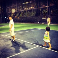 Photo taken at Pasir Ris Tennis Courts by Jackie C. on 6/17/2012