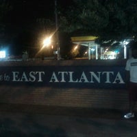 Photo taken at East Atlanta sign by Chris B. on 6/24/2012