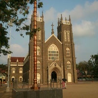 Photo taken at arthunkal church by Pradeep K. on 4/4/2012