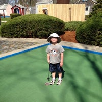 Photo taken at Golf on the Village Green by Deanna D. on 4/16/2012