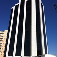 Photo taken at Xalq Bank Head Office by Dilshod M. on 4/23/2012