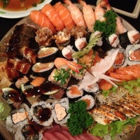 Photo taken at Tsuyoi Sushi Bar by Lucas G. on 7/15/2012