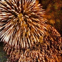 Photo taken at Fireworks On The Hudson by Stephanie H. on 7/5/2012