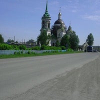 Photo taken at Церковь Краснообск by Денис Р. on 5/26/2012