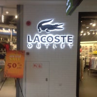 Photo taken at Lacoste by Ace M. on 4/15/2012