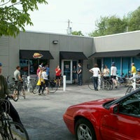 Photo taken at Eddie&amp;#39;s Southtown Donuts by Greg J. on 4/15/2012