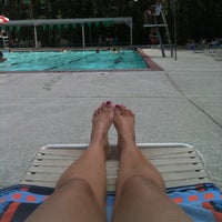 Photo taken at Greentree Pool by Brittany F. on 6/17/2012