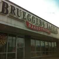 Photo taken at Bruegger&amp;#39;s by Jeffrey S. on 3/24/2012