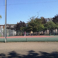 Photo taken at Kilburn Grange Park Tennis Courts by Ed B. on 7/26/2012