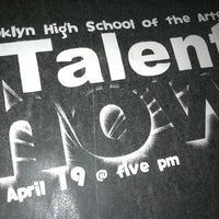 Photo taken at Brooklyn High School of the Arts by Tawana W. on 4/19/2012