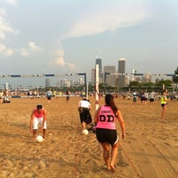 Photo taken at Chicago Social Beach Volleyball League by An 🍳 on 6/28/2012