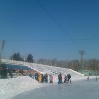 Photo taken at Стадион «Юность» by Aleksandr K. on 2/9/2012