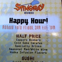 Foto tirada no(a) Stingray Sushi por Arthur em 7/27/2012
