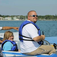 Photo taken at Tampa Speedboat Adventures by Chris S. on 3/23/2012