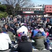 Photo taken at 国立競技場 千駄谷門 by runsan on 3/20/2012