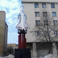 Photo taken at Монумент «Энергия-Буран» by Din K. on 4/5/2012