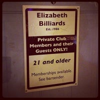 รูปภาพถ่ายที่ Elizabeth Billiards โดย C M. เมื่อ 8/29/2012