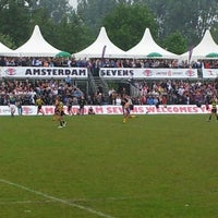 Photo taken at Rugby Stadion by Rick V. on 5/20/2012