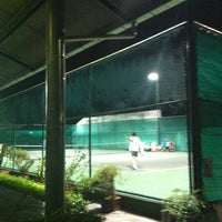 Photo taken at Udomsuk Tennis Court by Shin C. on 4/22/2012