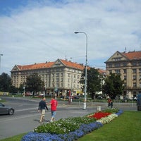 Photo taken at Vítězné náměstí (tram, bus) by Tigra . on 7/22/2012