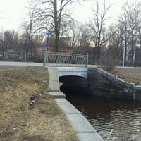 Photo taken at 19-й Каменноостровский мост by Игорь З. on 4/13/2012