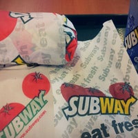 Photo taken at Subway by Cindy T. on 2/17/2012