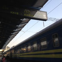 Photo taken at Поезд #038 Киев-Донецк by Karina on 4/26/2012